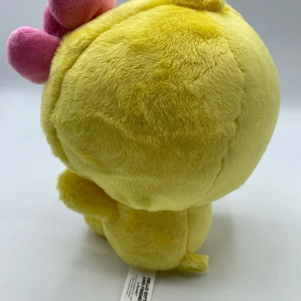 Hello Kitty with Chick outfit Plush: 8 inch Easter/Spring kawaii 2025 Yellow